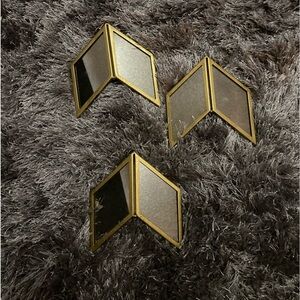Pretty gold mirrors for home decor